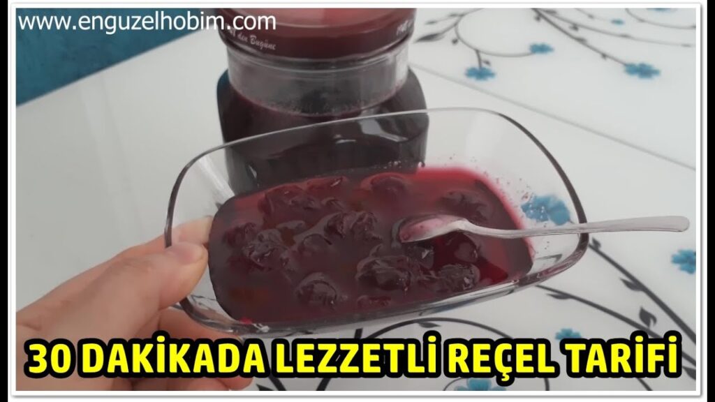 How to make cherry jam in 30 minutes?