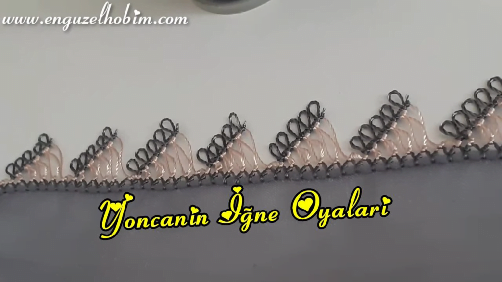 2 Günde Bitecek Kolay ve Çok Gösterişli İğne Oyası Modeli
