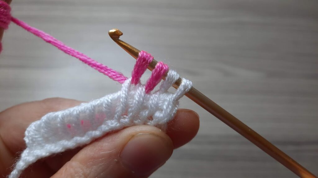 Super Easy Baby Blanket Tunisian Crochet Pattern