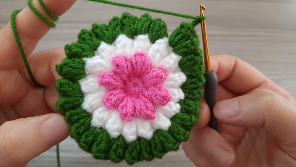 WONDERFUL Super Beautiful Crochet Flower Knitting Motif Pattern