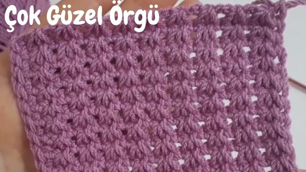 Wonderful Super Easy Tunisian Weave Pattern