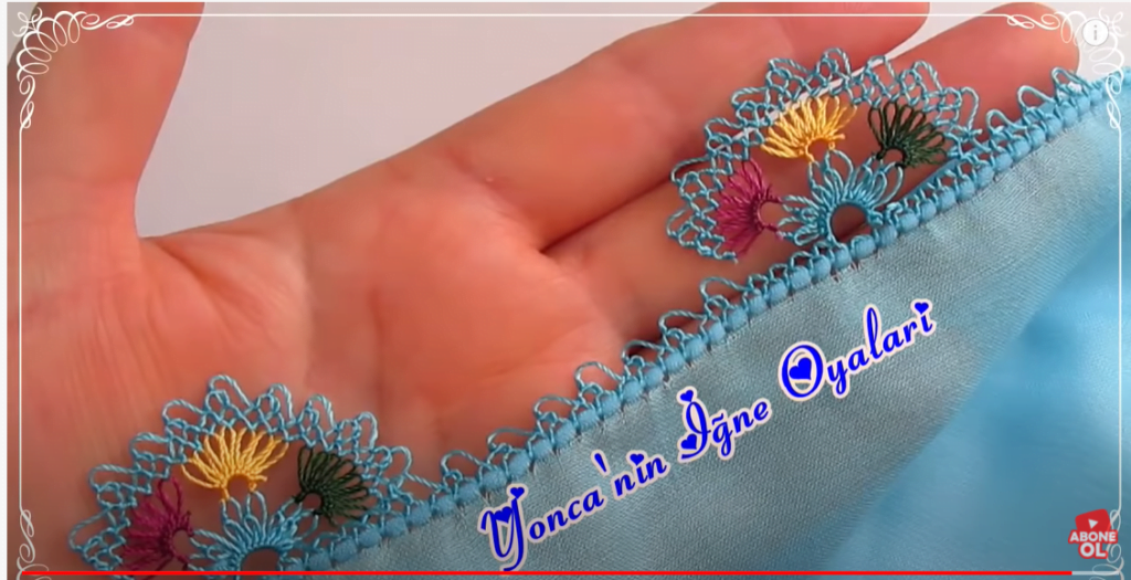 iğne oyası modelleri resimli anlatımlı yapılışı