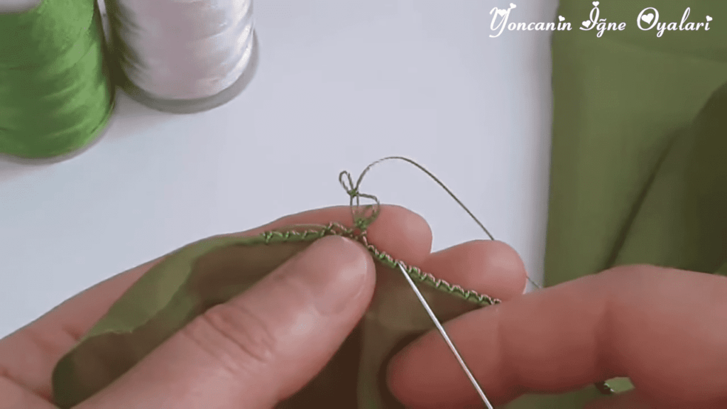 kolay pırpır iğne oyası yapımı