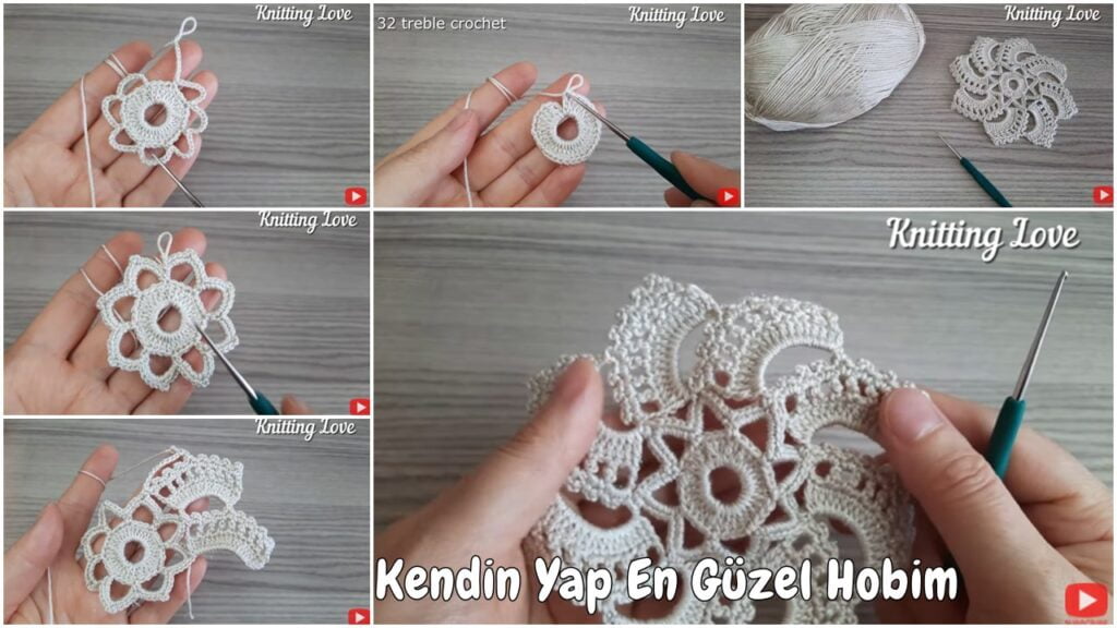 Very Beautiful Flower Crochet Patterns