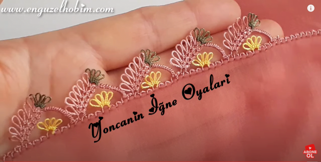 yoncanın iğne oyası modelleri yeni