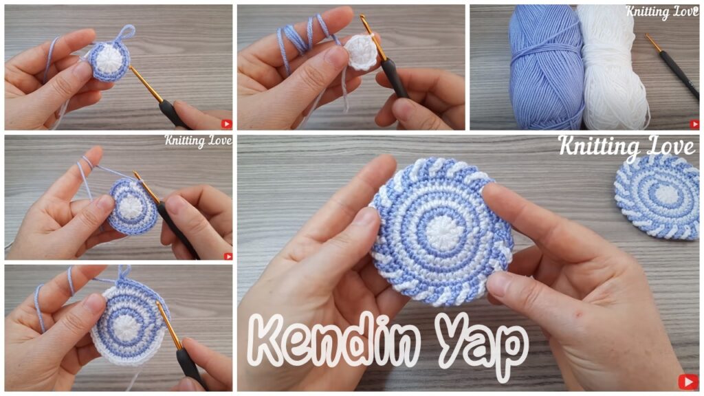 Kolay Tığ Örgü Motifli Modeli -Very Easy Crochet Knitting