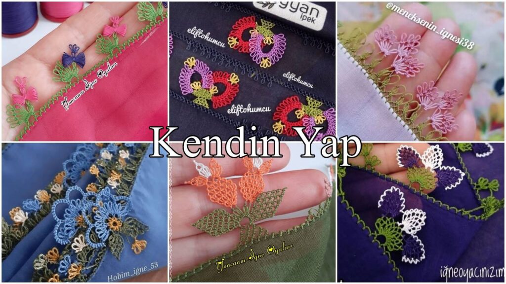 En Beğenilen Kolay İğne Oyası Modelleri -2