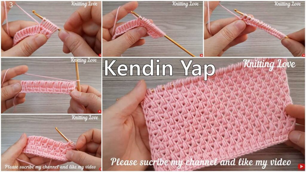 En Çok Tercih Edilen Tunus İşi Örgü Modeli